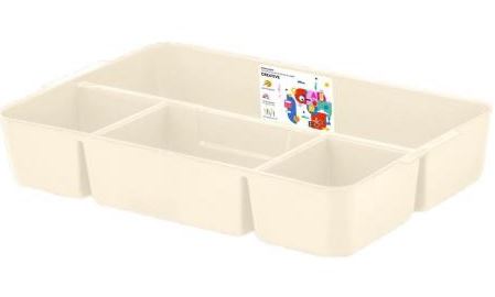 Органайзер лоток для канцелярии в ящик Plast Team Creative 294х190х50 мм